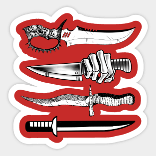 KNIVES Sticker